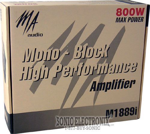 ** FINAL CLOSEOUT ** MA Audio M1889I R/B Image 4
