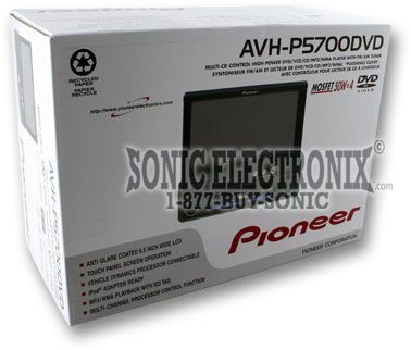 Pioneer AVH-P5700DVD Image 5
