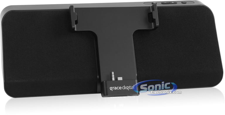 Grace Digital MatchStick (GDI-GFD7200) Portable Kindle Fire Speaker Dock - Black Image 1