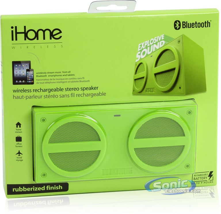 iHome iBT24QC - Green (IBN24QC) Image 6