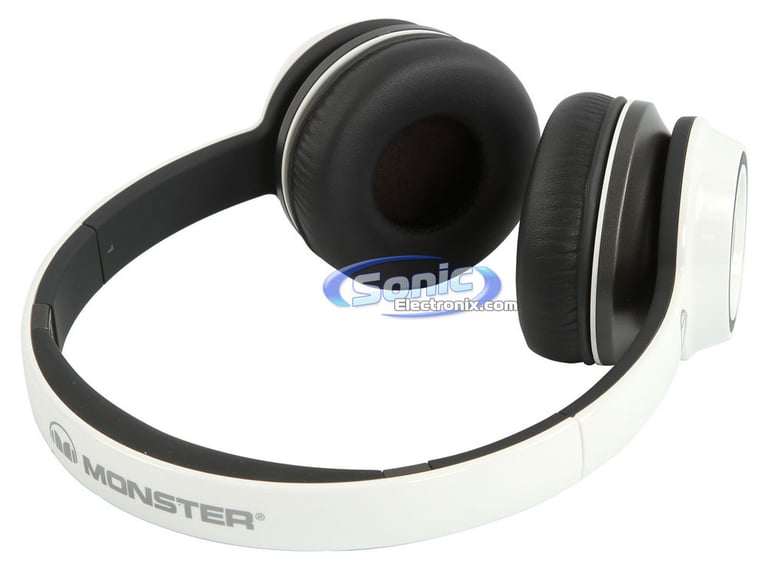 Monster NCredible NTune (NC MH NTU ON WH CU WW) On-Ear Headphones (Frost White) Image 7