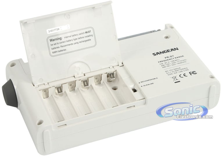 Sangean PR-D7 (White) Image 6