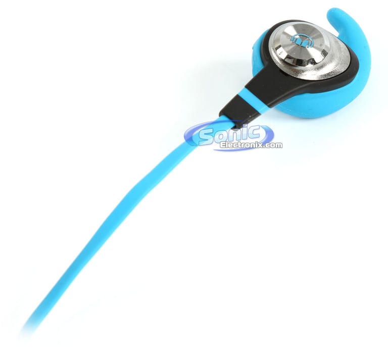 Monster iSport Strive In-Ear Headphones Active Sports Earbuds - Strive Blue Image 3