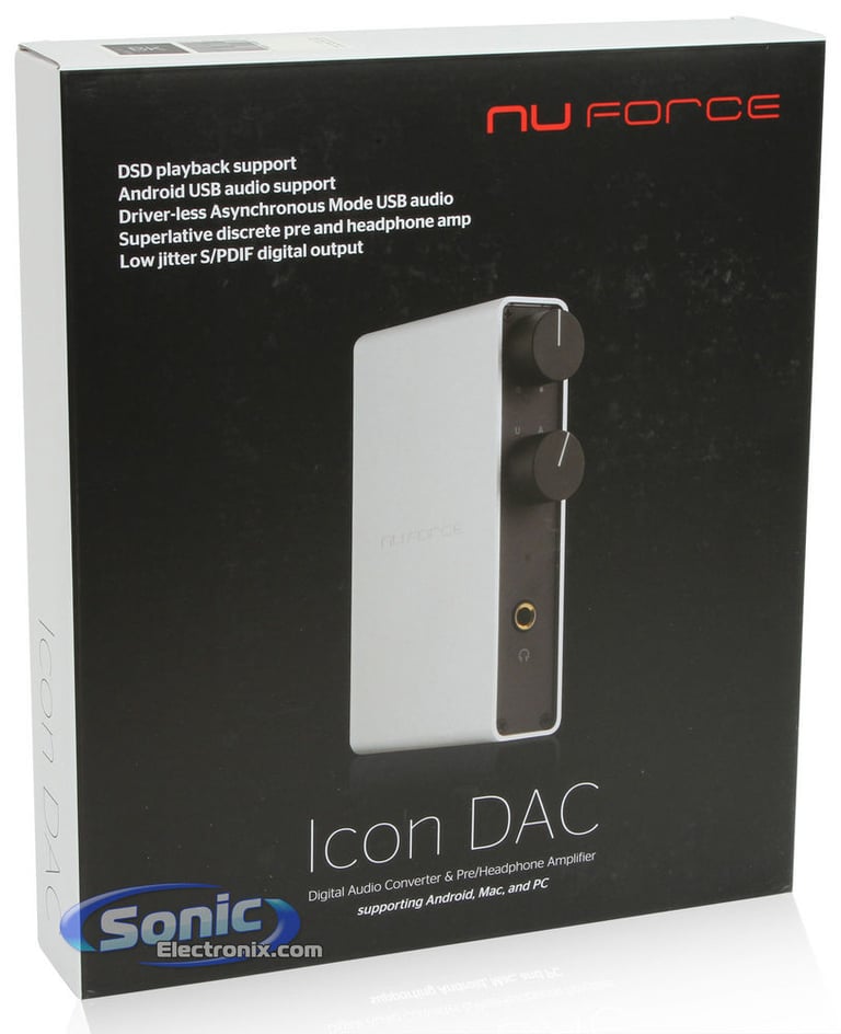 NuForce Icon DAC - Black Image 7