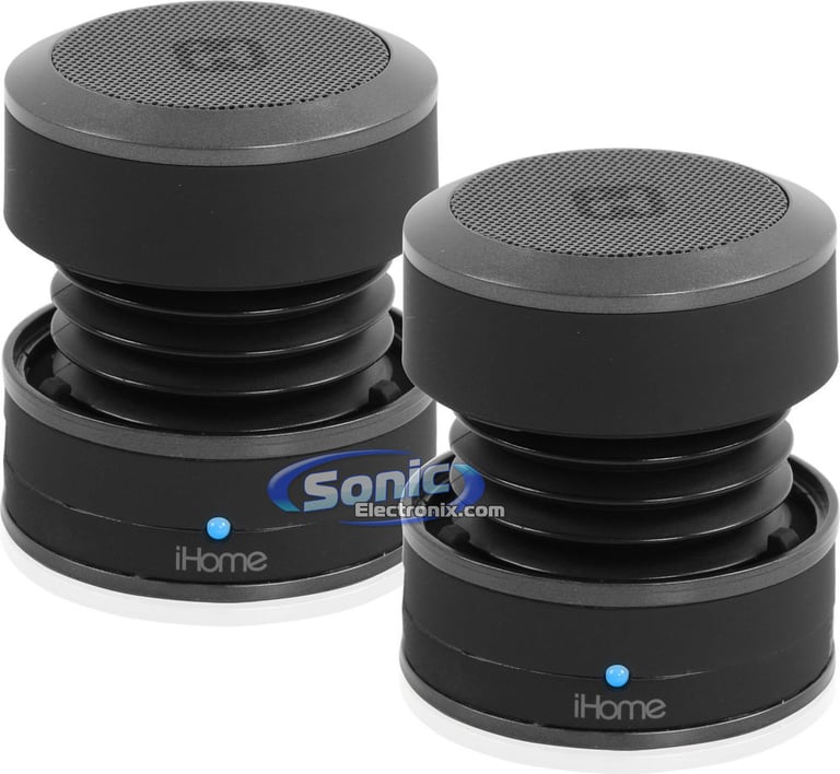iHome IBT63 Black (1 Pair) Image 1