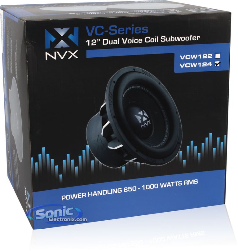 NVX VCW124 w/ 25 ft of 12 Gauge Speaker Wire! Image 9