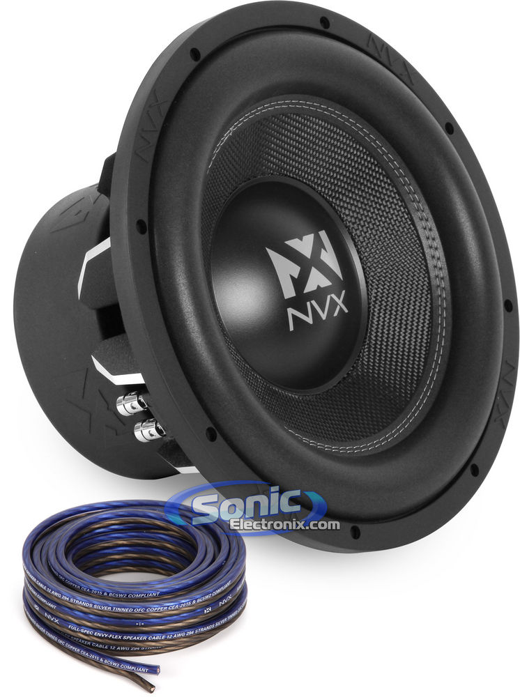 NVX VCW124 w/ 25 ft of 12 Gauge Speaker Wire! Image 1