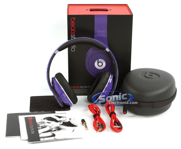 Beats By Dr. Dre Studio - Purple Image 17