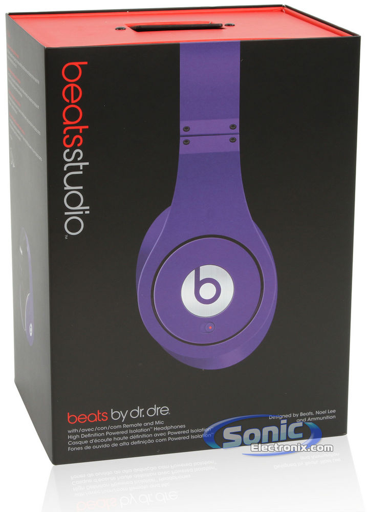 Beats By Dr. Dre Studio - Purple Image 18