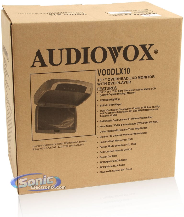 Audiovox VODDLX10 OPEN BOX COMPLETE Image 21
