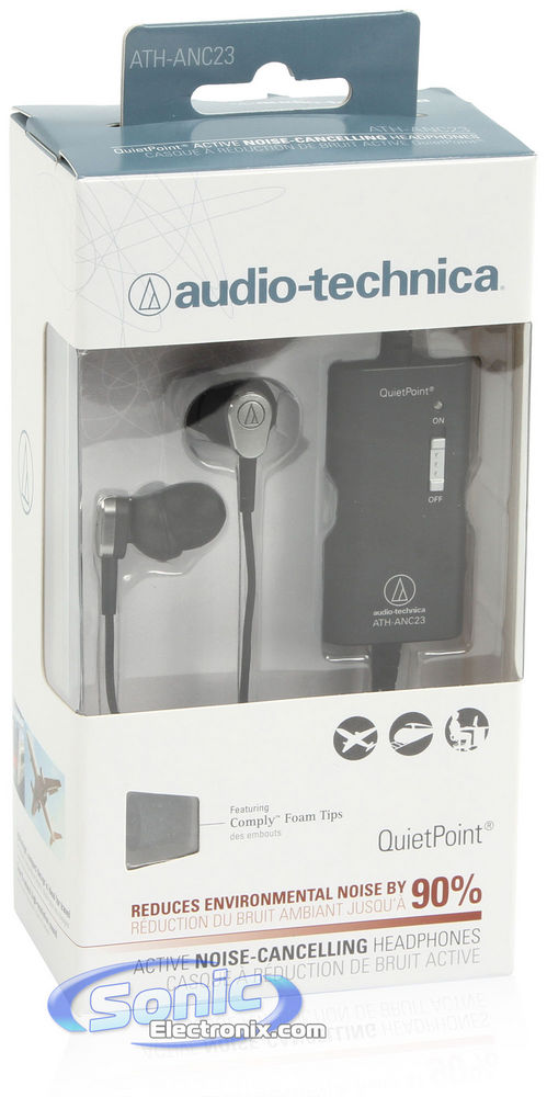 Audio Technica ATH-ANC23BK-OPEN BOX Image 10