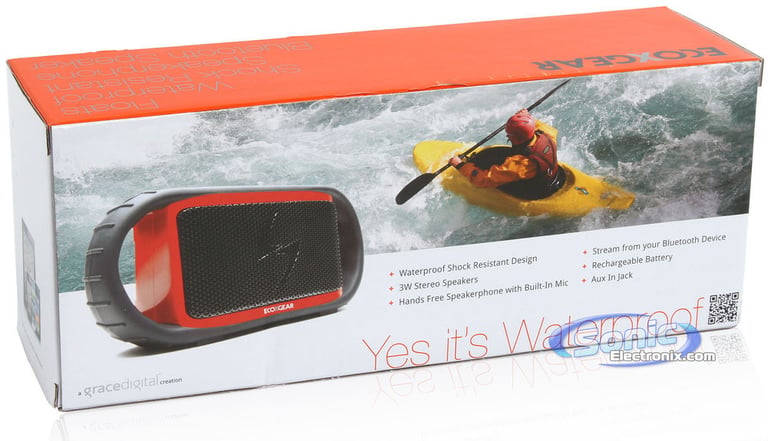Grace Digital EcoXGear EcoXBT GDI-EGBT507 (Red) Image 7