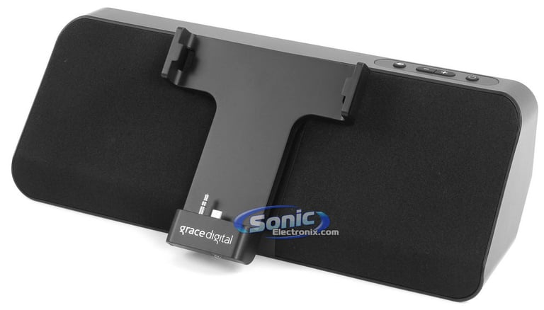 Grace Digital MatchStick (GDI-GFD7200) Portable Kindle Fire Speaker Dock - Black Image 2