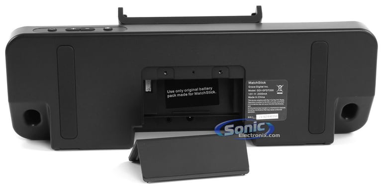 Grace Digital MatchStick (GDI-GFD7200) Portable Kindle Fire Speaker Dock - Black Image 5