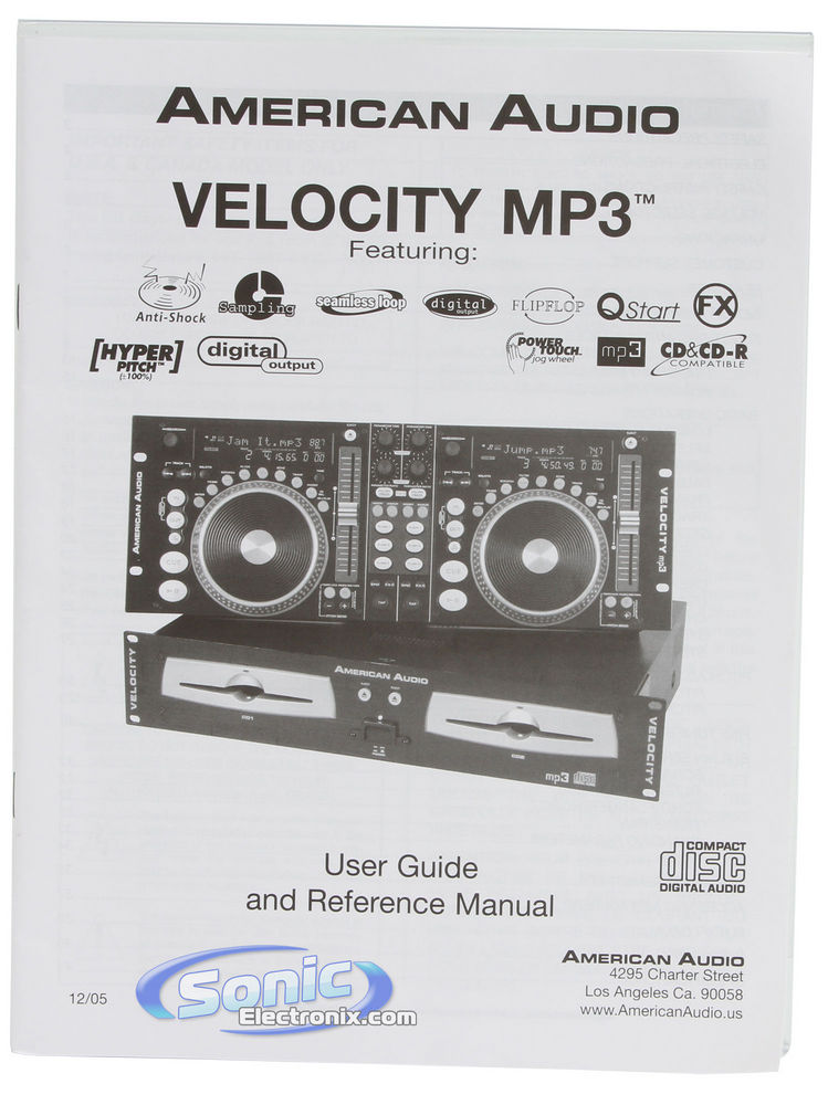 American Audio Velocity MP3 Image 14