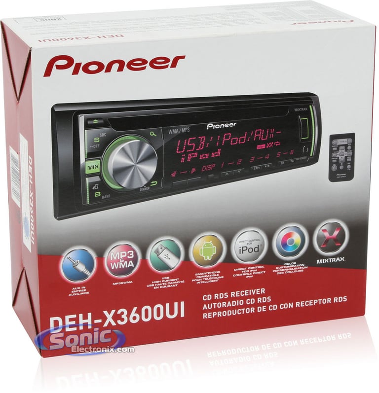Pioneer DEH-X3600UI Image 9