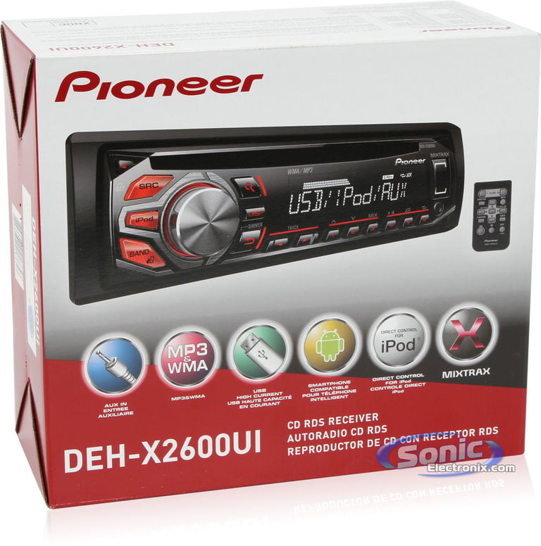 Pioneer DEH-X2600UI / DEH-X26UI Image 9