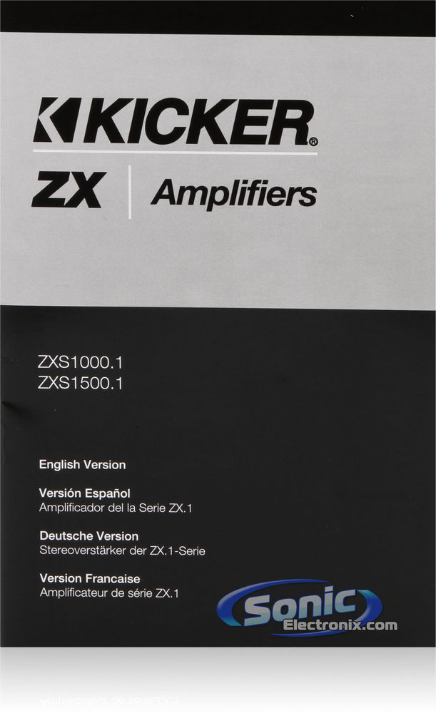 NVX VCW124 & Kicker 12ZXS1000.1 Combo Image 15