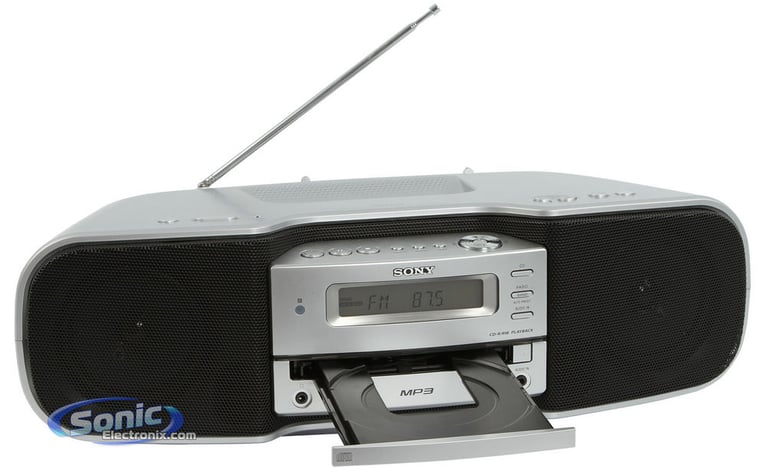 Sony ZS-S50CP (ZSS50CP) Mega Bass Portable CD/MP3 Player Boombox Open Box Image 13