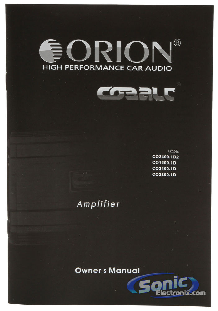 Orion CO2400.1D Image 7