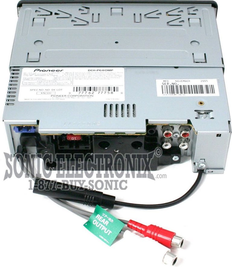 Pioneer Premier DEH-P680MP Image 5