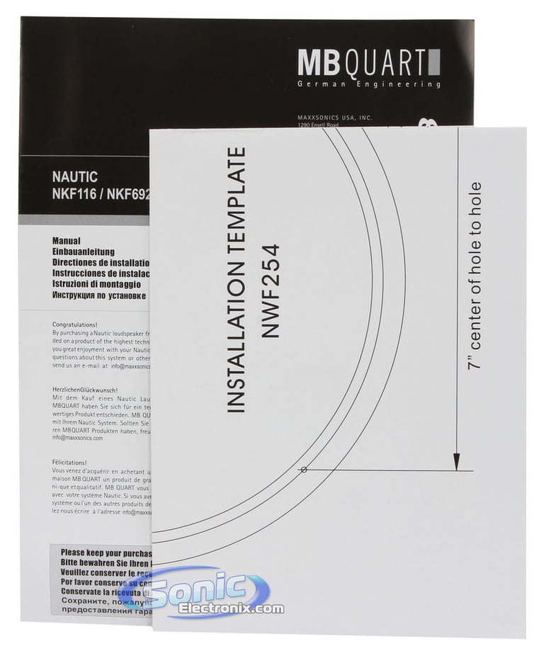 MB Quart NWF-254 Image 4