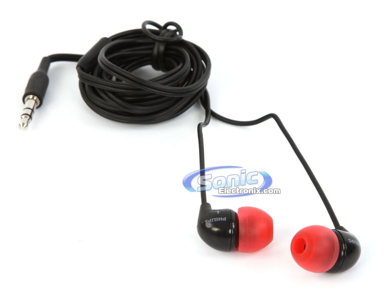 Philips SHE3500RD - Red/Black Image 2