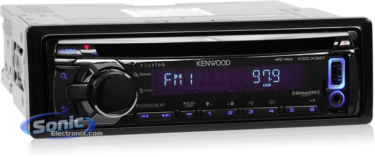 Kenwood eXcelon KDC-X397 Image 2