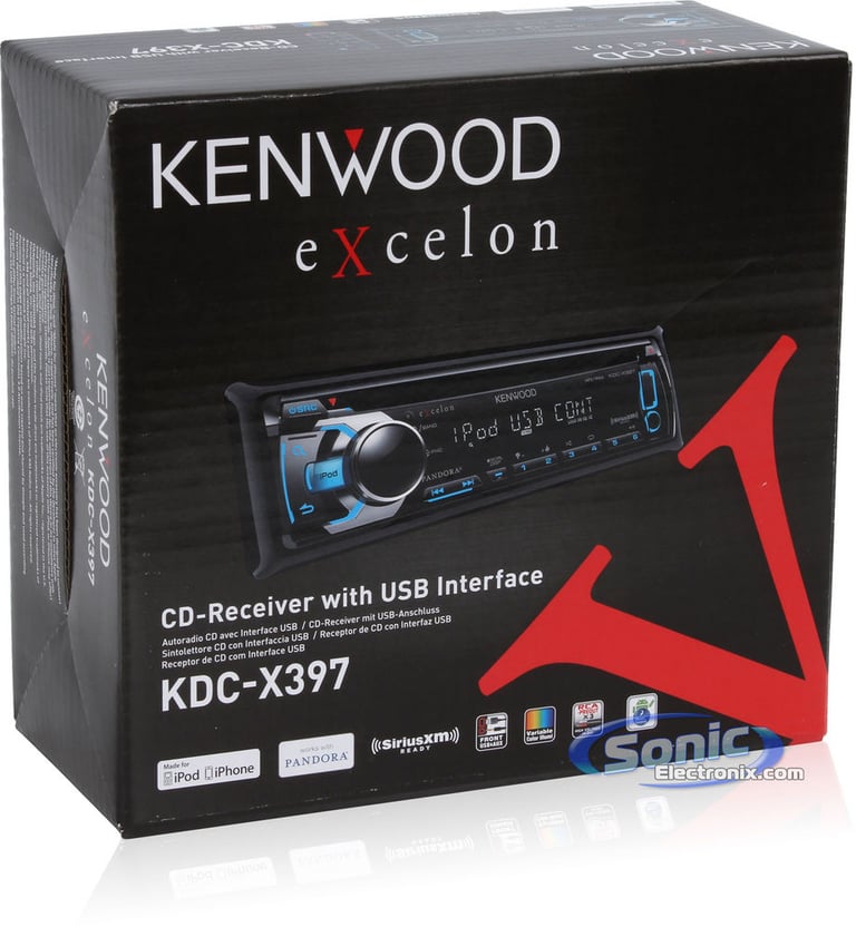 Kenwood eXcelon KDC-X397 Image 10