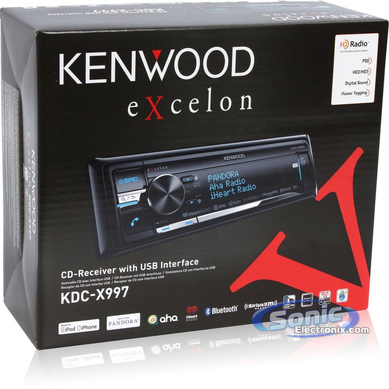 Kenwood eXcelon KDC-X997 (Factory Refurbished) Image 9