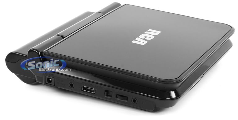 RCA BRC3087 Portable Blu-Ray DVD Player with 8" LCD Screen (Black) Open Box Image 3
