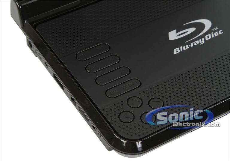 RCA BRC3087 Portable Blu-Ray DVD Player with 8" LCD Screen (Black) Open Box Image 6