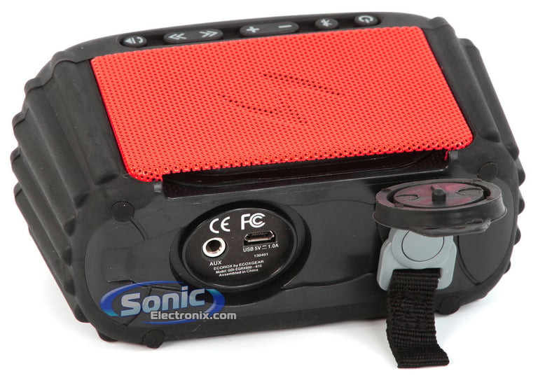 Grace Digital GDI-EGRX607 ECOXGEAR ECOROX (Red) Image 5