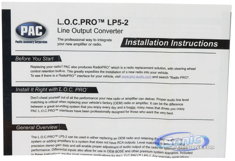 PAC LP5-2 Image 4