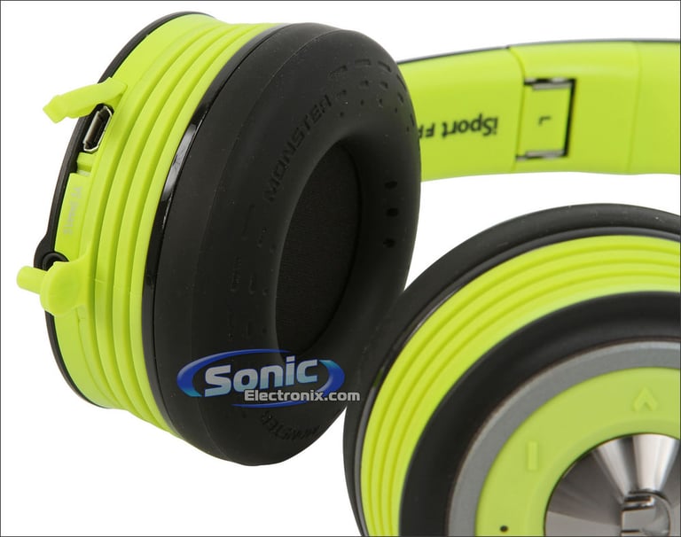 Monster iSport Freedom Active - Green/Black Image 7