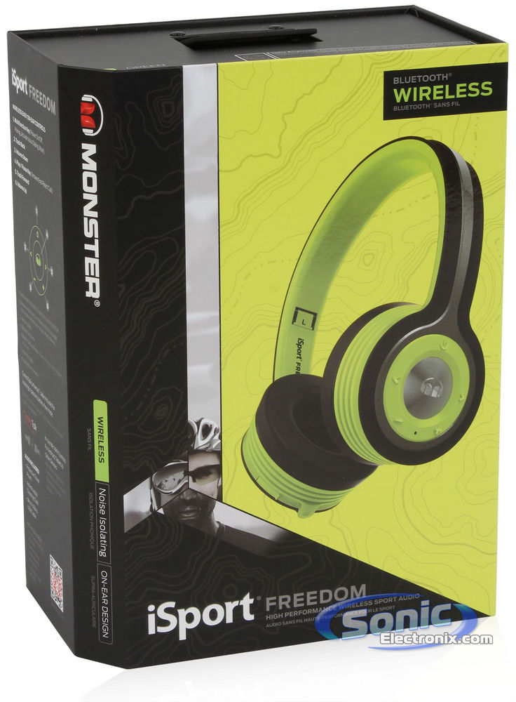 Monster iSport Freedom Active - Green/Black Image 13