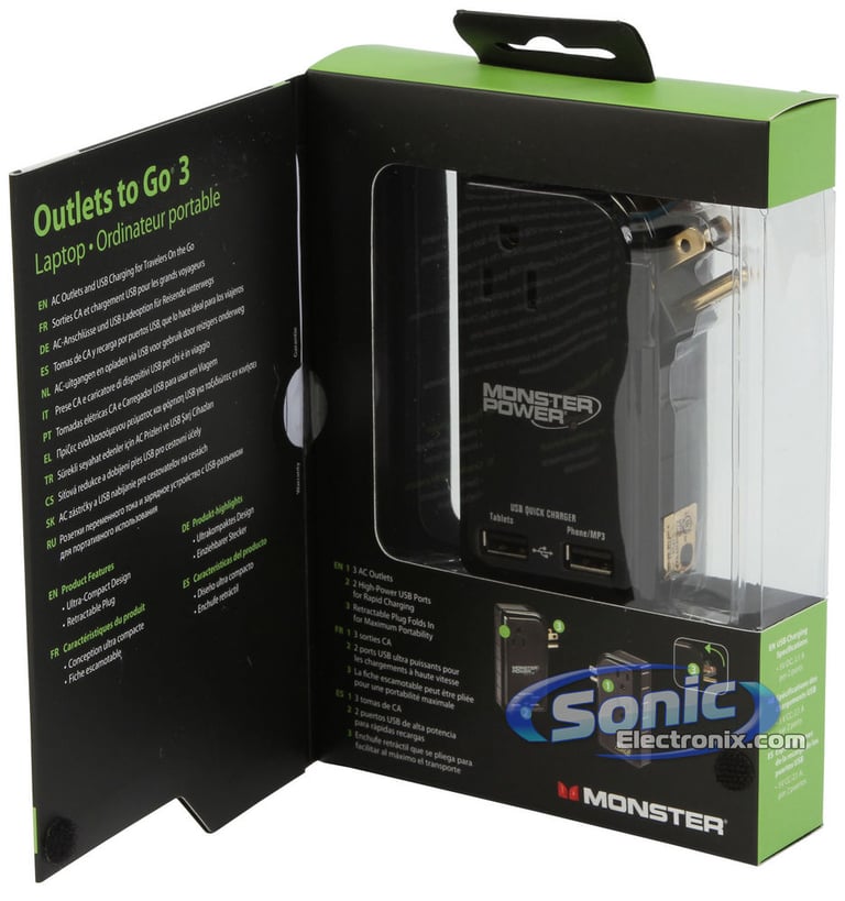 Monster Mobile Outlets To Go 300 USB Image 4