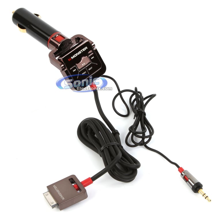 Monster Mobile iCarPlay Direct Connect 2000 iPod/iPhone Car Stereo Adapter and Charger Image 3