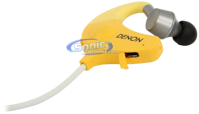 Denon AH-W150YW Exercise Freak - Yellow Image 5