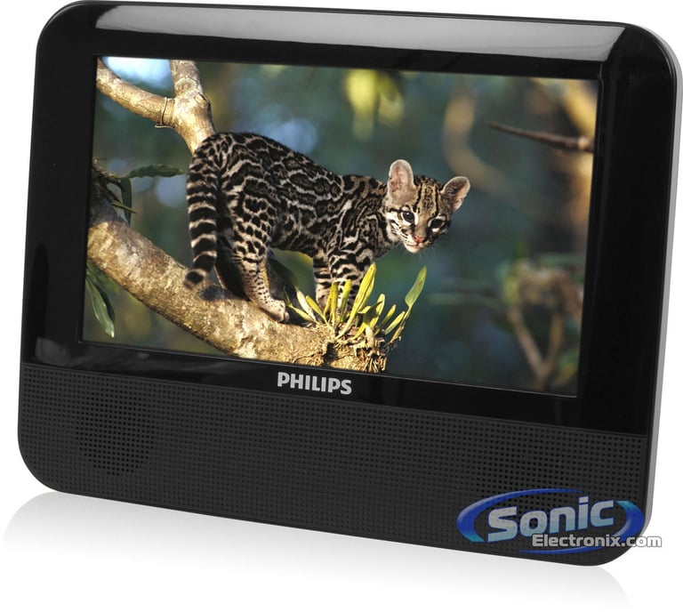 Philips PD7012/37 Portable DVD Player with Dual 7" Widescreen LCD Screens Image 9