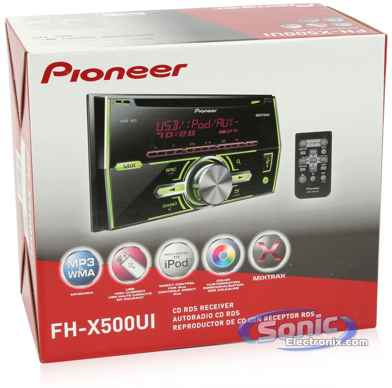 Pioneer FH-X500UI Image 6