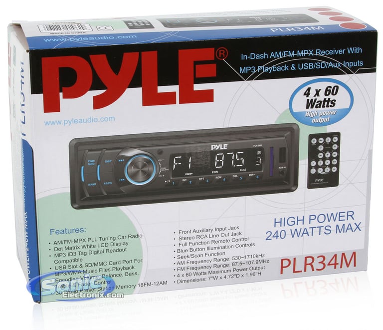 Pyle PLR34M Open Box Complete Image 7