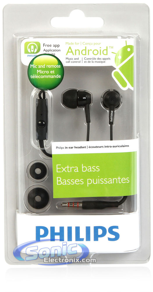 Philips SHE7005A/28 Android Earbuds Stereo Headset In-Ear Headphones Image 6