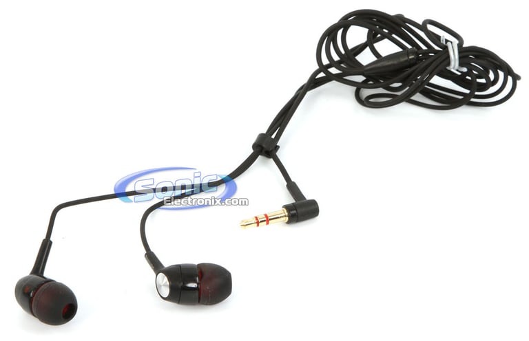 Philips SHE8000 - Black/Red Image 2