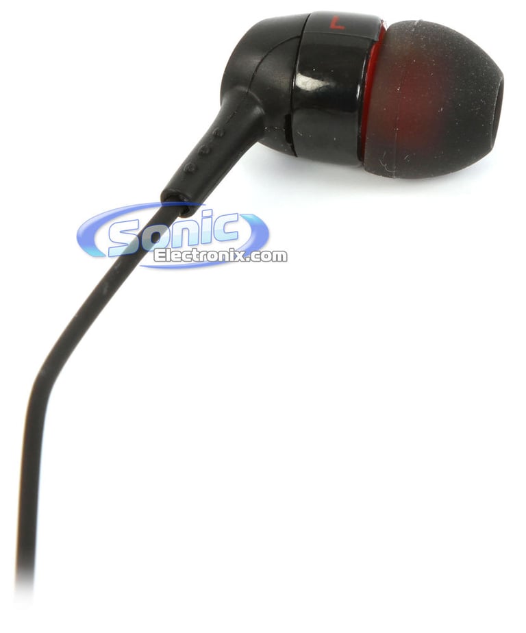 Philips SHE8000 - Black/Red Image 3