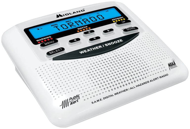 Midland WR-120 (WR120B) All-Hazard Weather Alert Radio Image 1