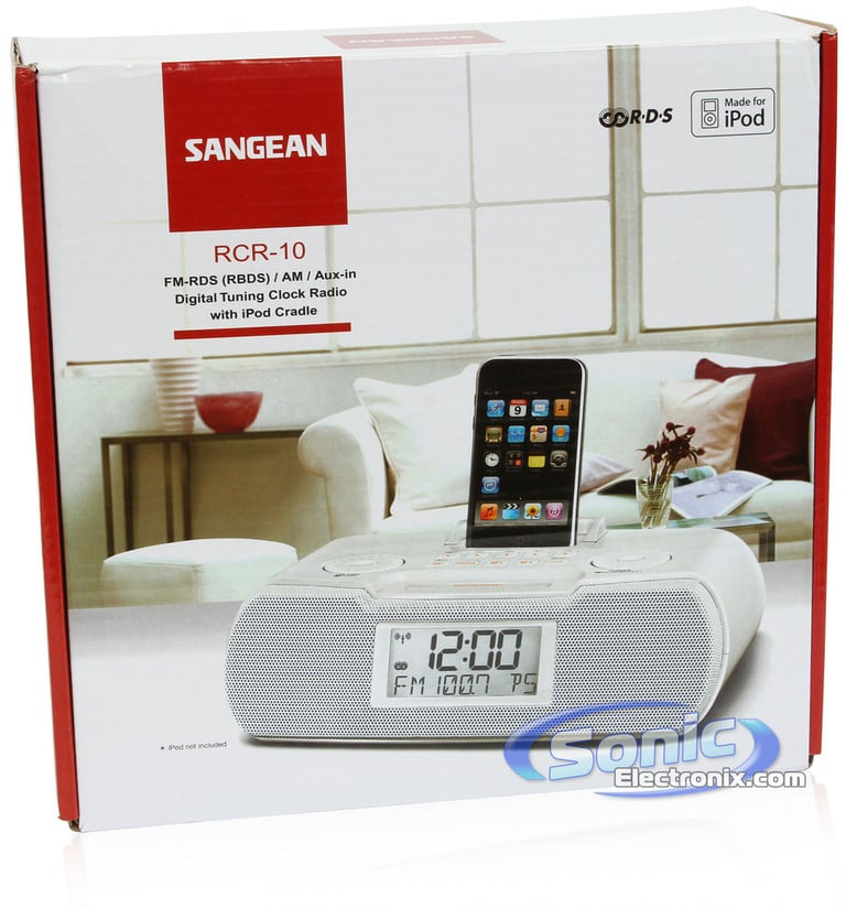 Sangean RCR-10 Black Image 7