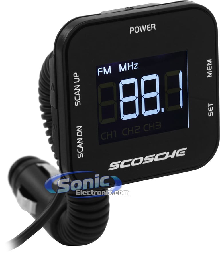 Scosche FMTD3R TuneIT Universal iPod/MP3 FM Transmitter Image 1
