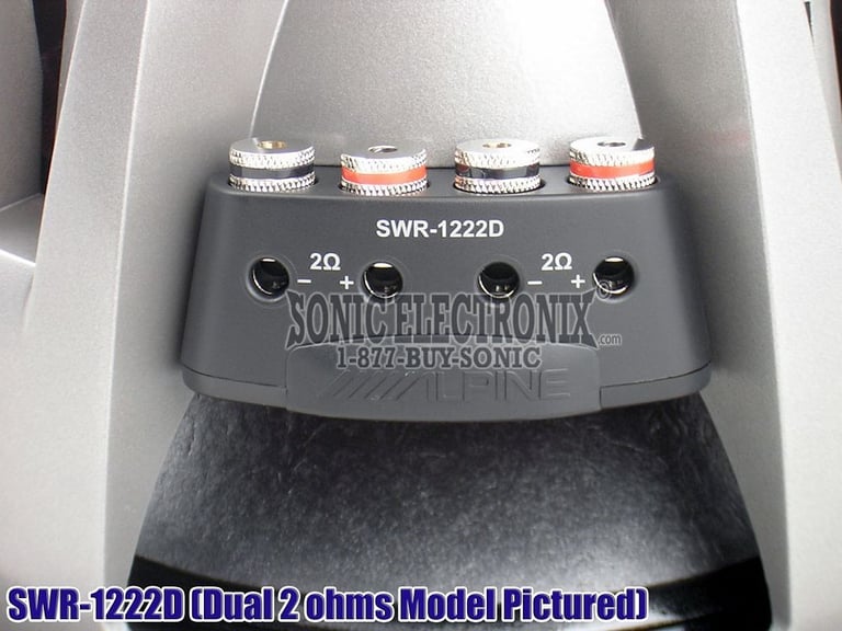 Alpine SWR-1242D (TYPE R) OPEN BOX Image 10