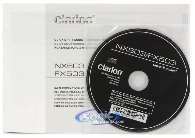 Clarion NX603-OPEN BOX Image 13